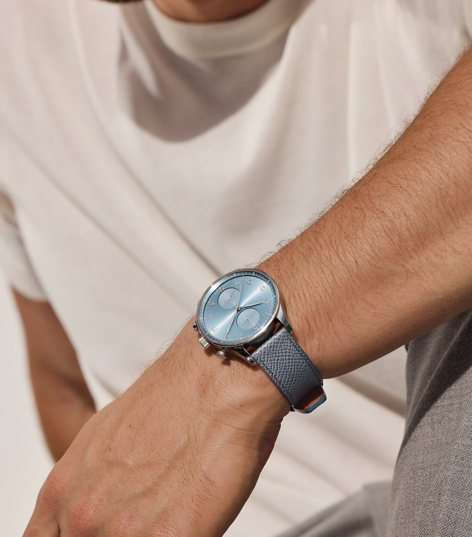 White Gold Portugieser Chronograph Watch 41mm