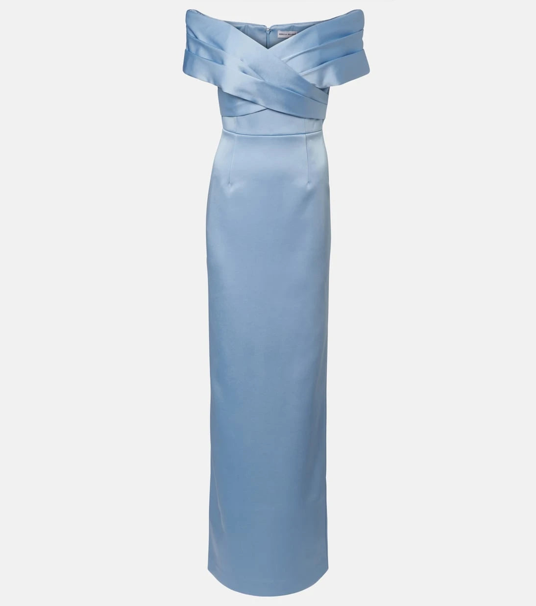 Rebecca Vallance - Kai off-shoulder satin gown