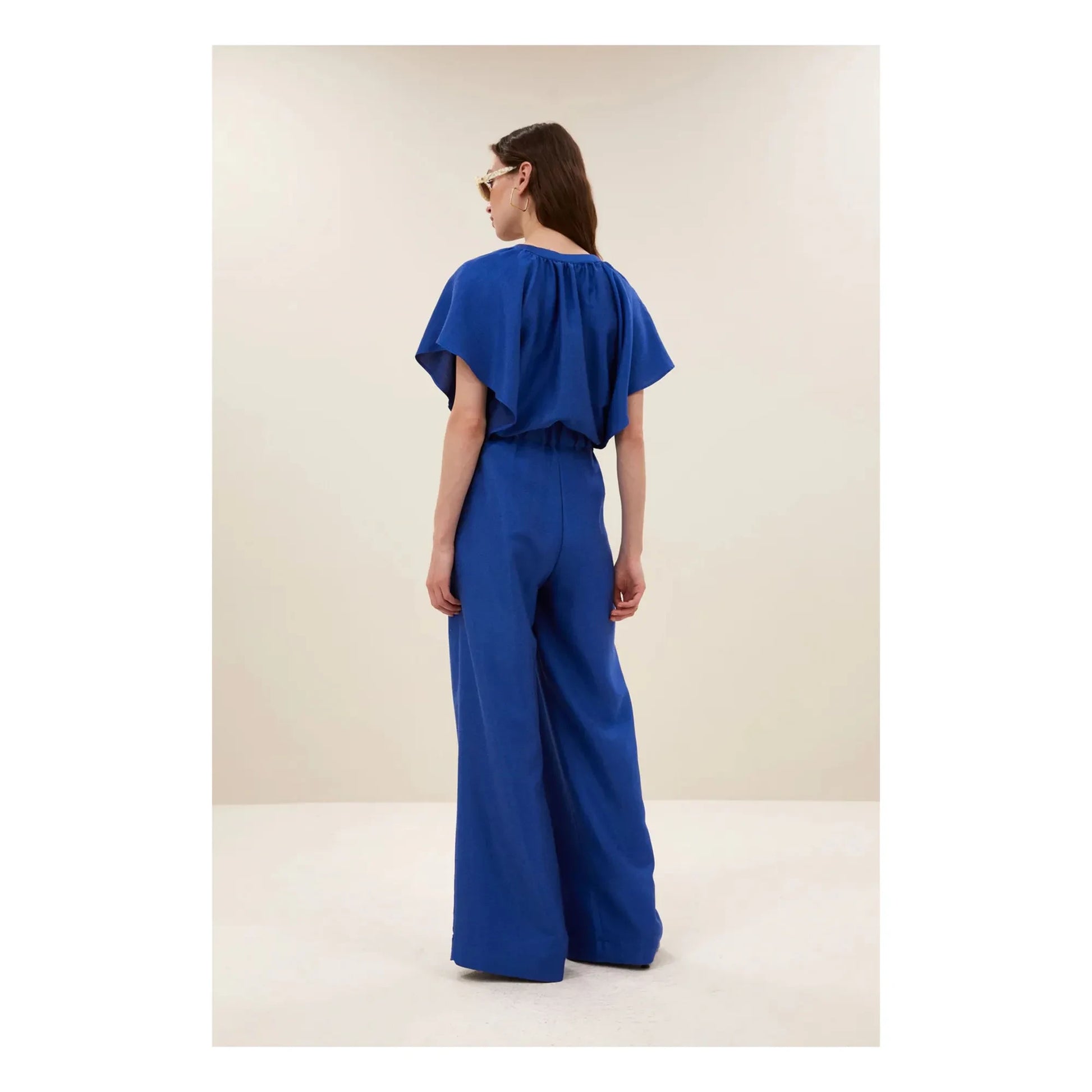 By Bar - Gloss Celin pants | Royal blue