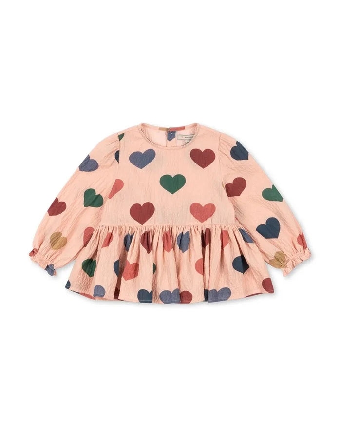 Konges Sløjd ELIN BLOUSE GOTS Çocuk Bluzu