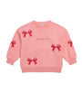 Organic Cotton-Blend Bow Lou Sweatshirt (5-10 Years)