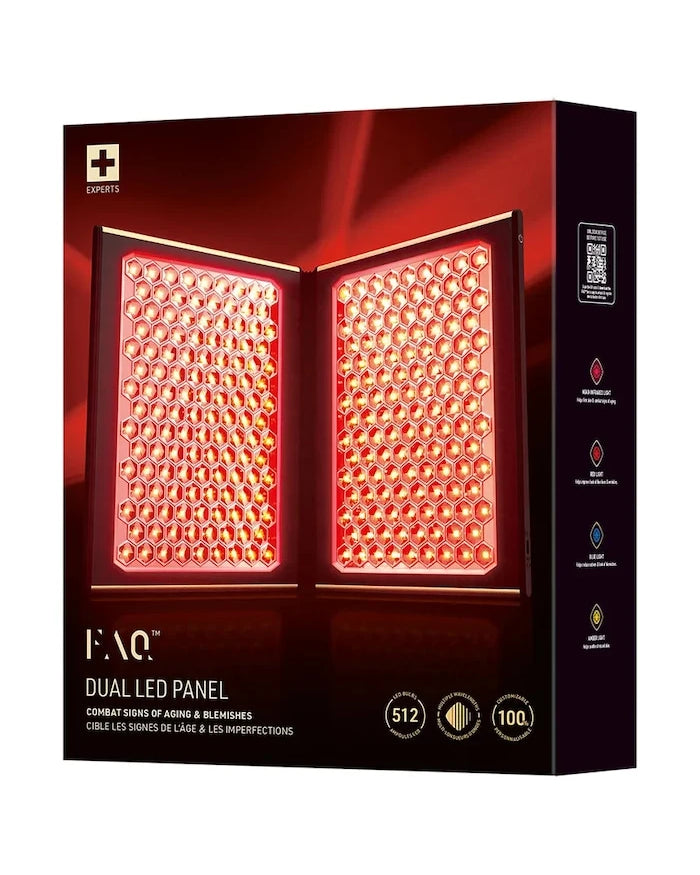 Led панел с червена светлина за процедури за лице и тяло FOREO FAQ Dual LED Panel