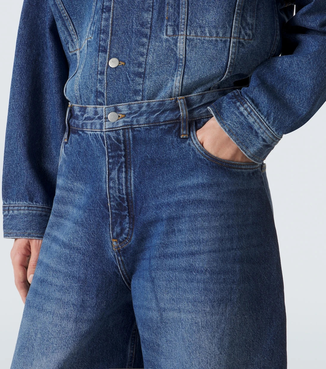 Studio Nicholson - Paolo barrel-leg jeans