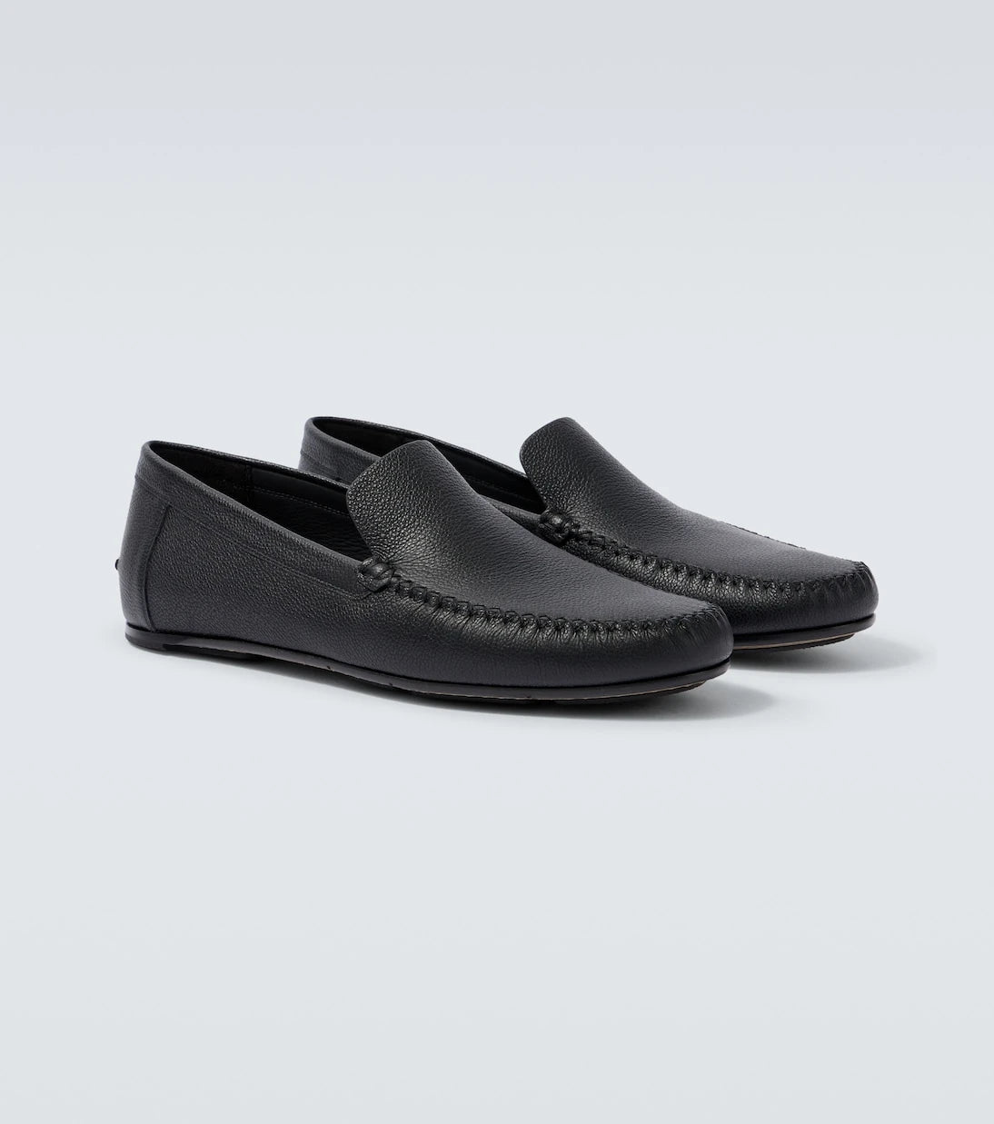 Manolo Blahnik - Leather loafers