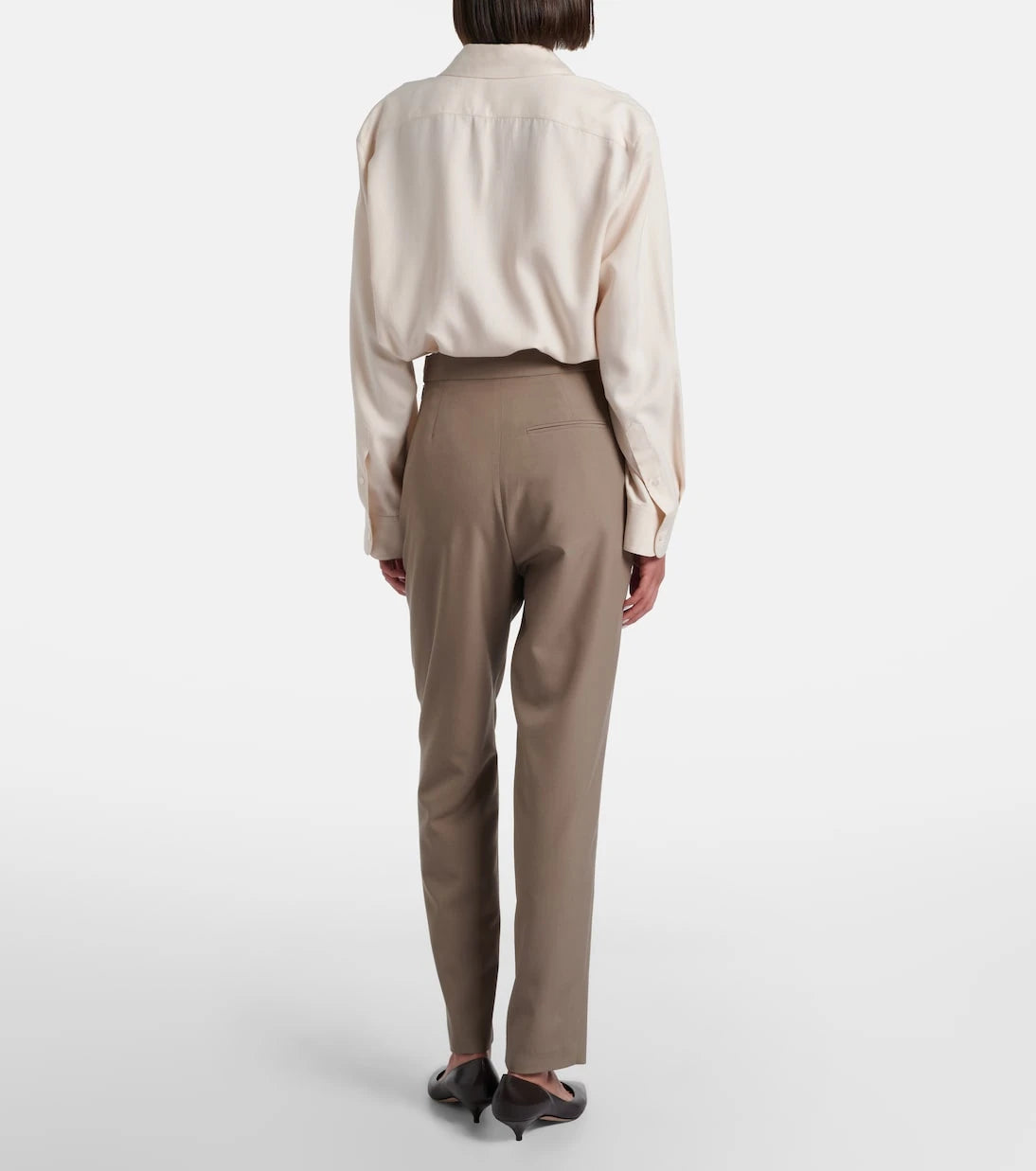 The Row - Eranza wool straight pants