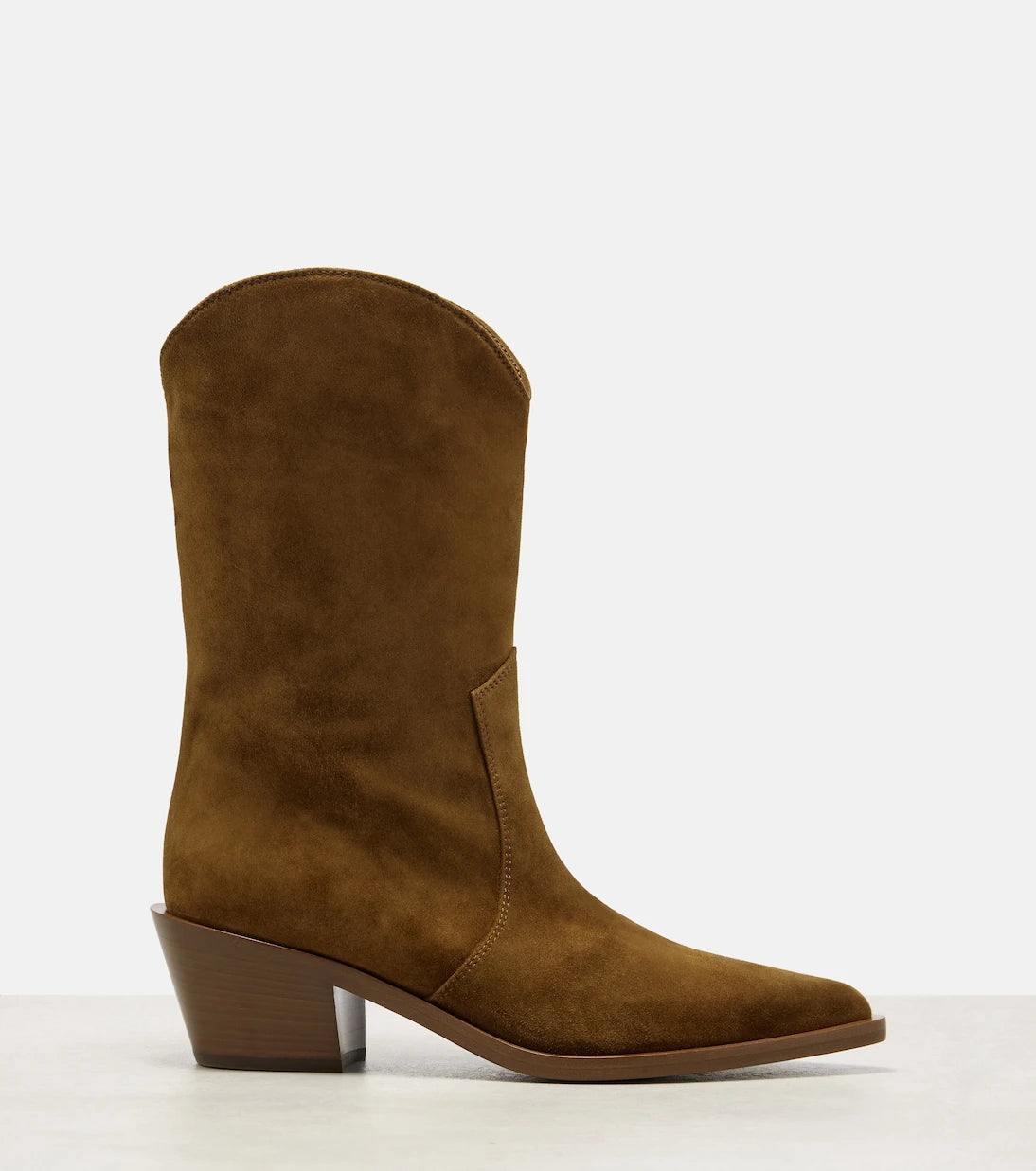 Gianvito Rossi - Western 45 suede booties