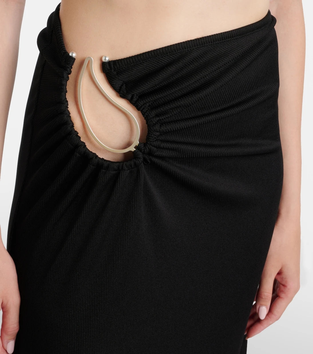 Christopher Esber - Paisley gathered maxi skirt