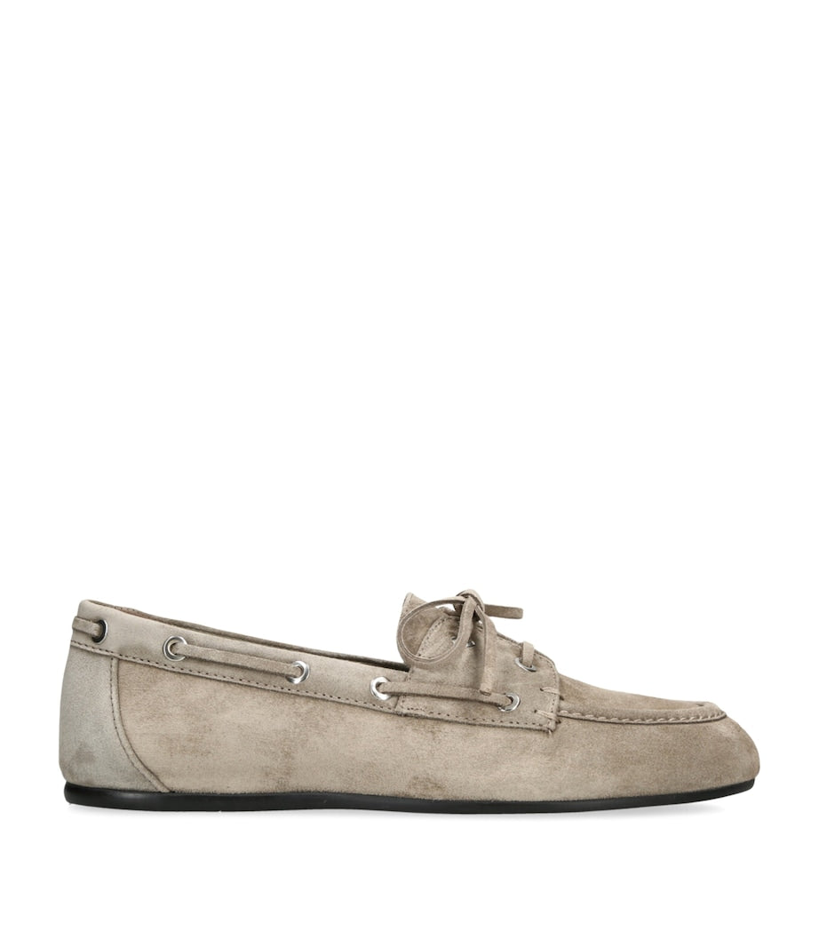 Brown Suede Tinsley Moccasins