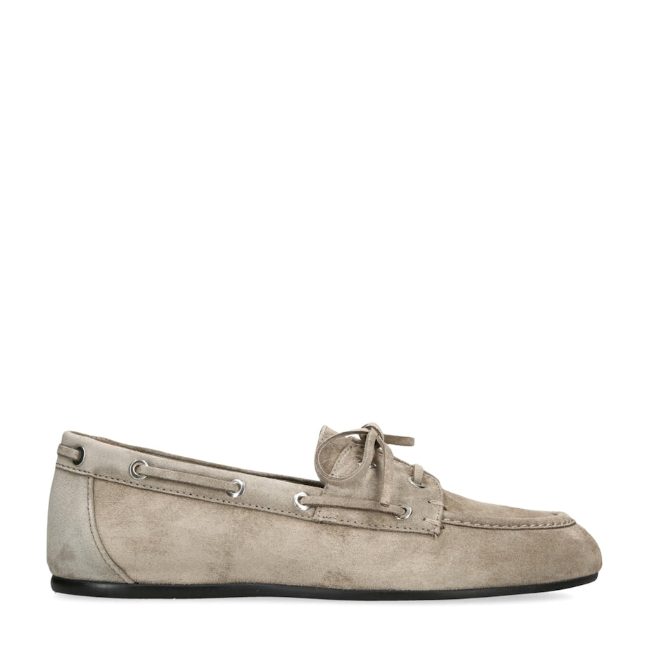 Brown Suede Tinsley Moccasins