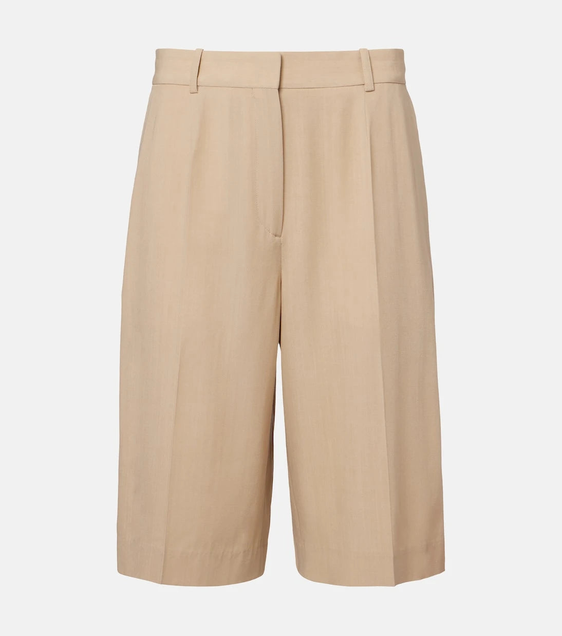 Toteme - High-rise Bermuda shorts