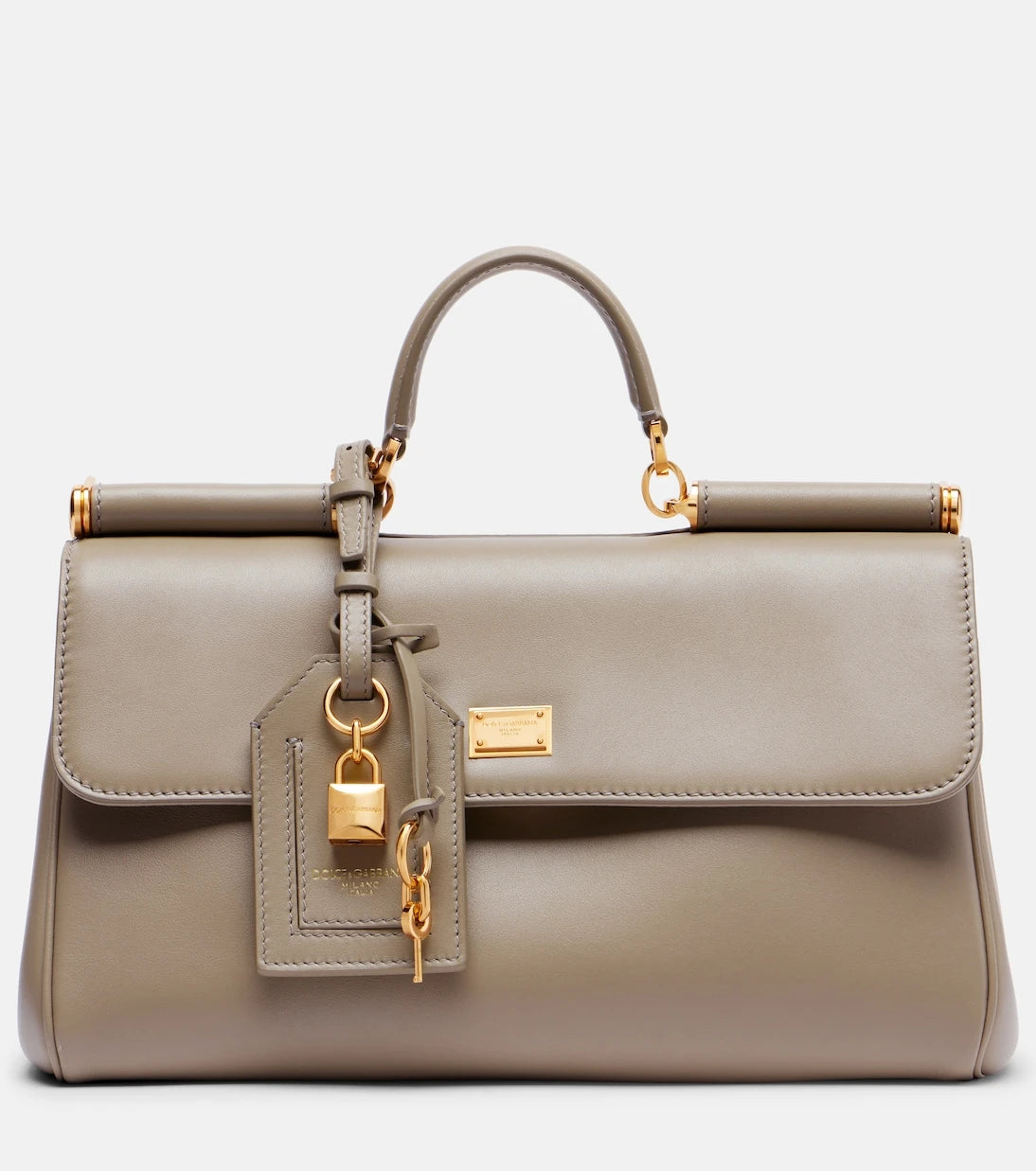 Dolce&Gabbana - Sicily Small leather tote bag