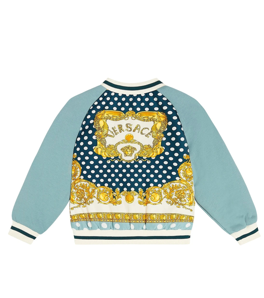 Versace Kids - Logo padded bomber jacket