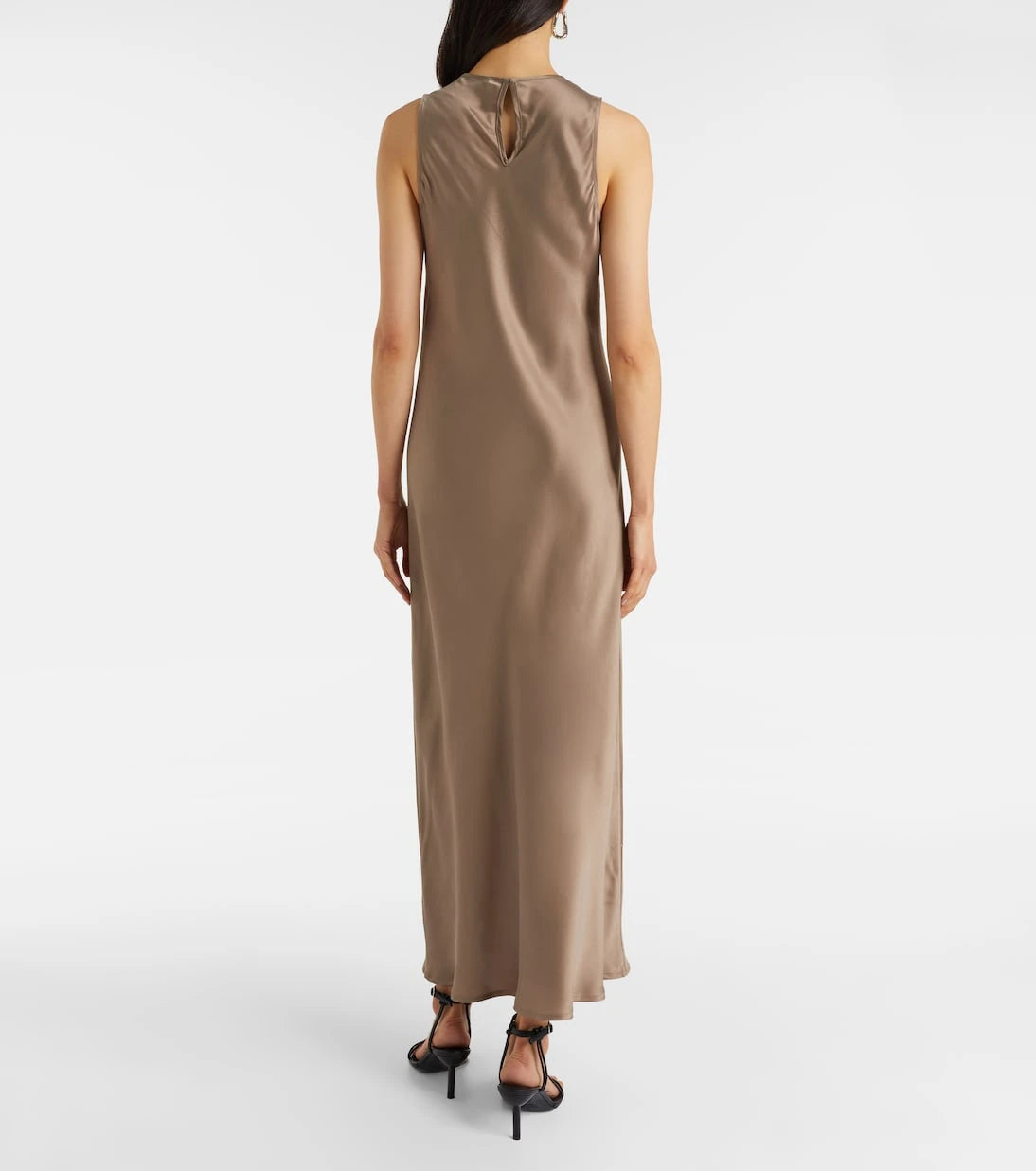 Asceno - Valencia silk charmeuse maxi dress