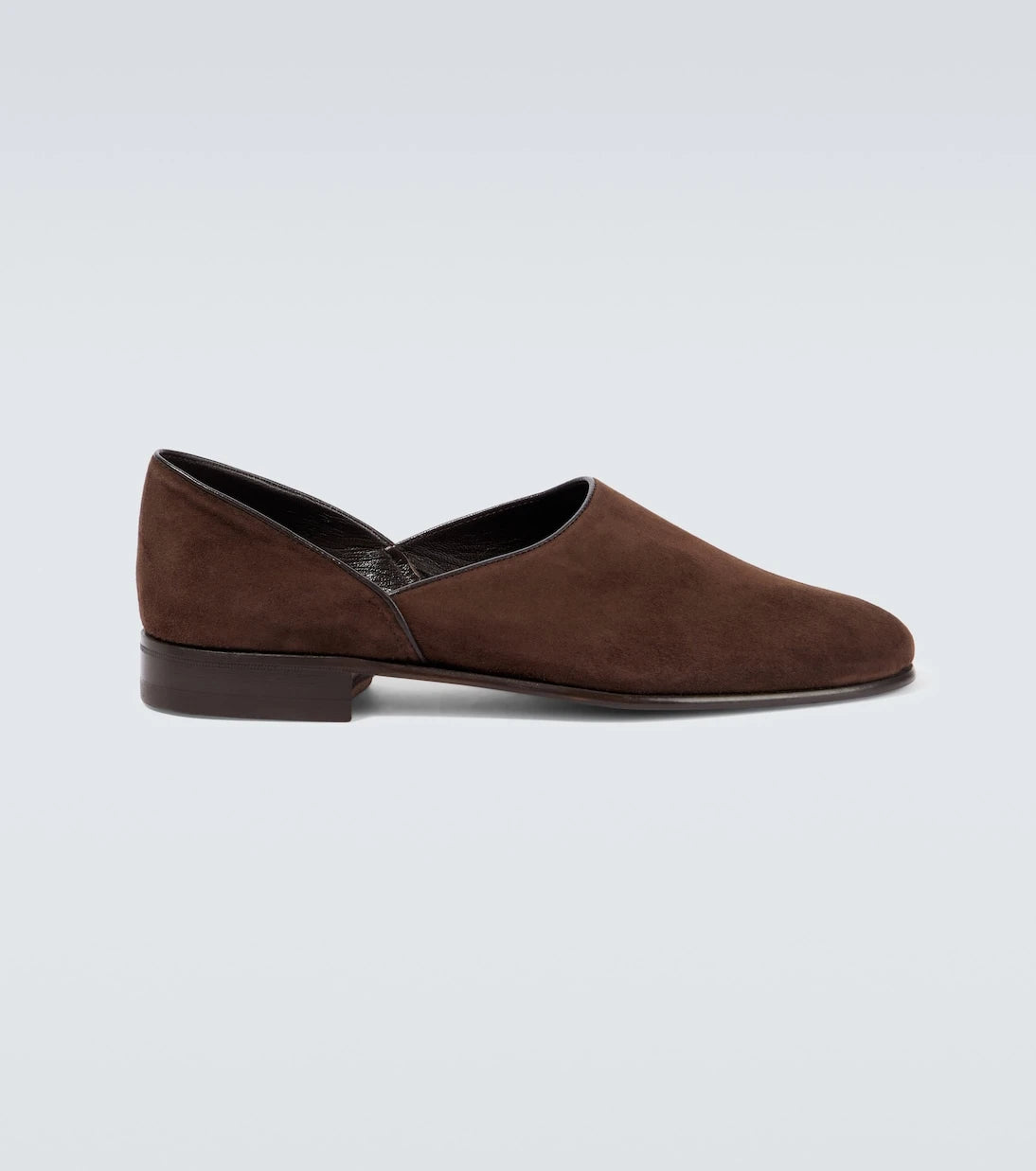 Bode - House Shoe suede loafers