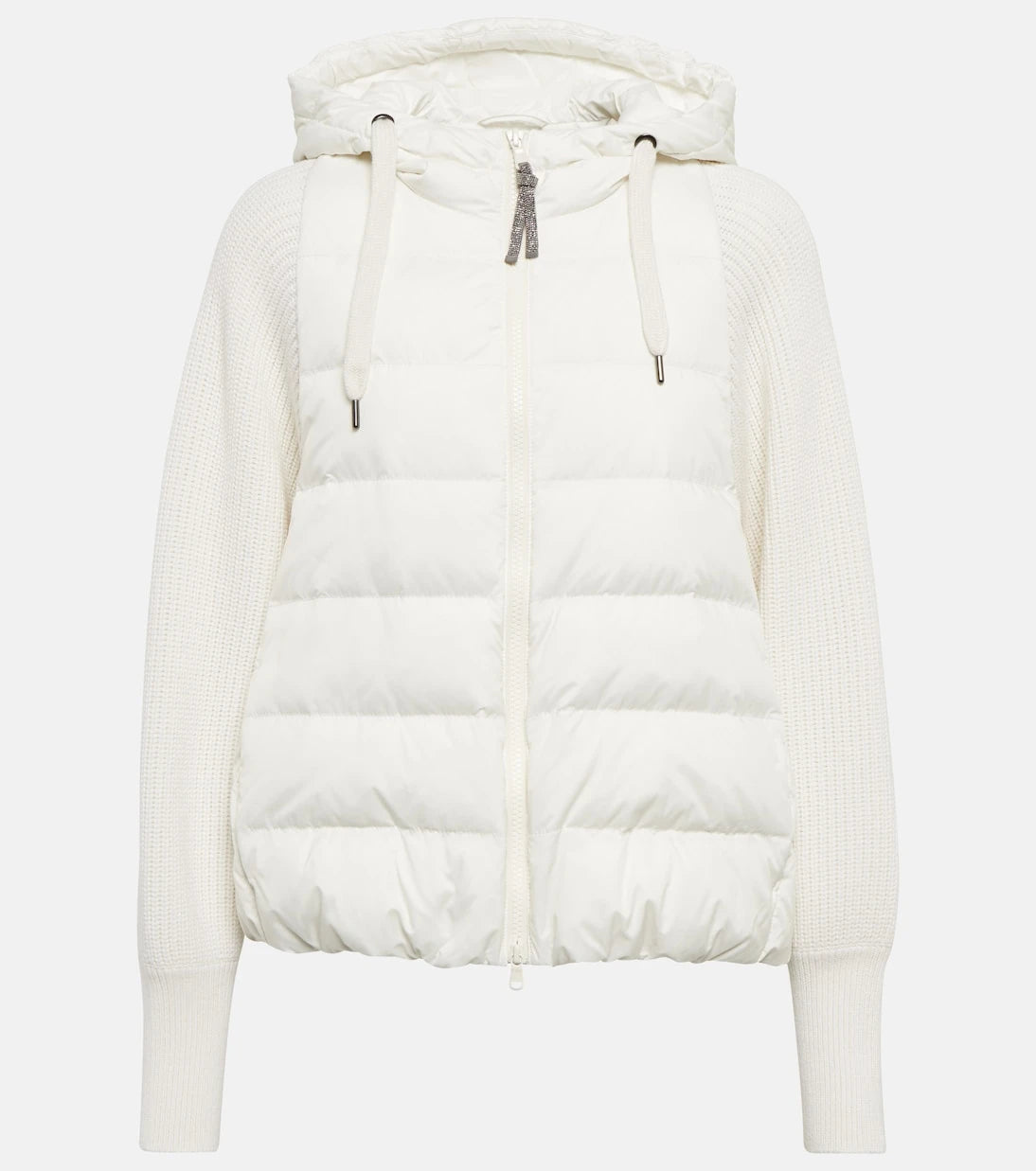 Brunello Cucinelli - Wool and cashmere-blend knit jacket