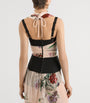 Dolce & Gabbana Multi Floral Print Corset Top