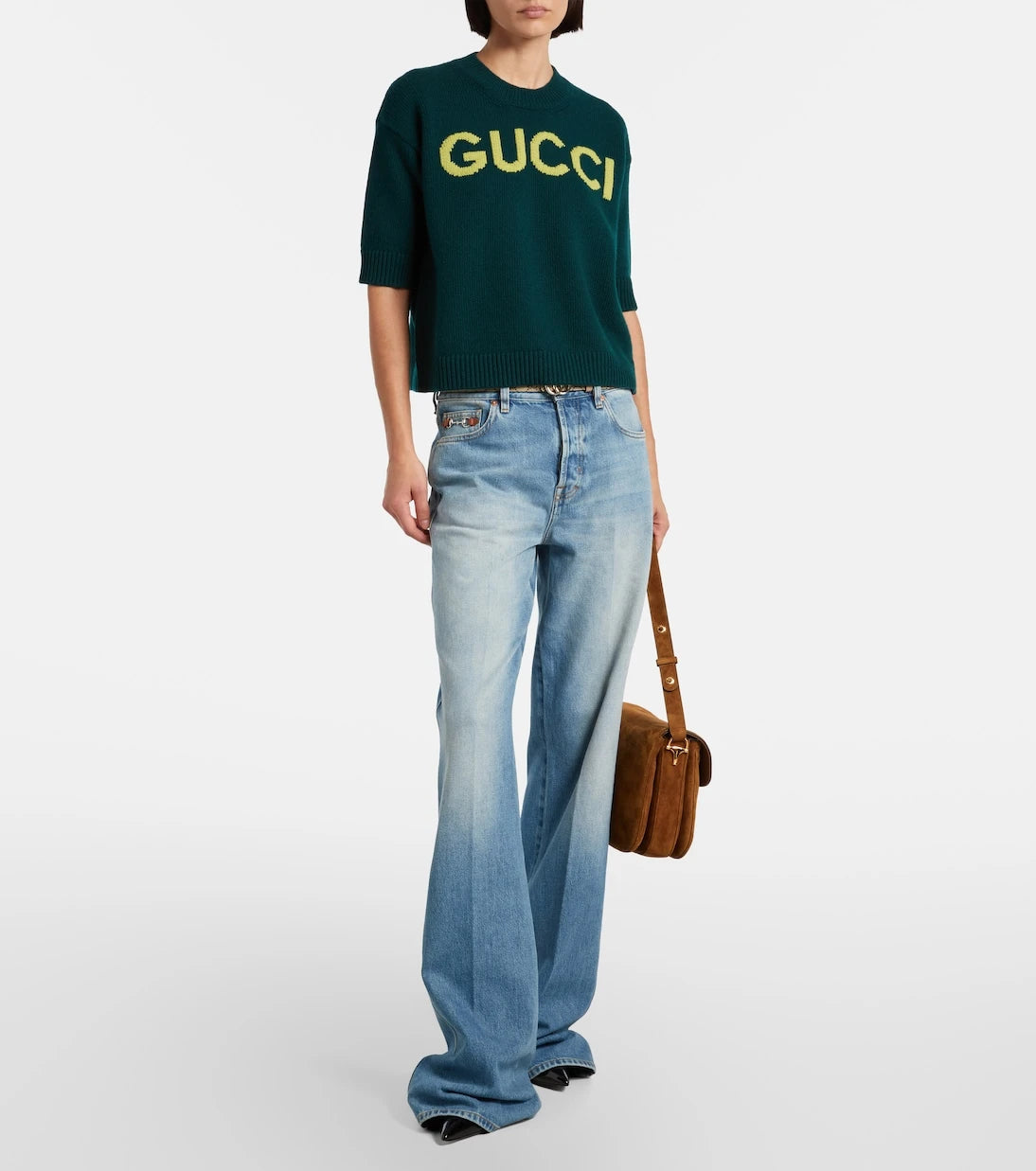 Gucci - Logo wool top