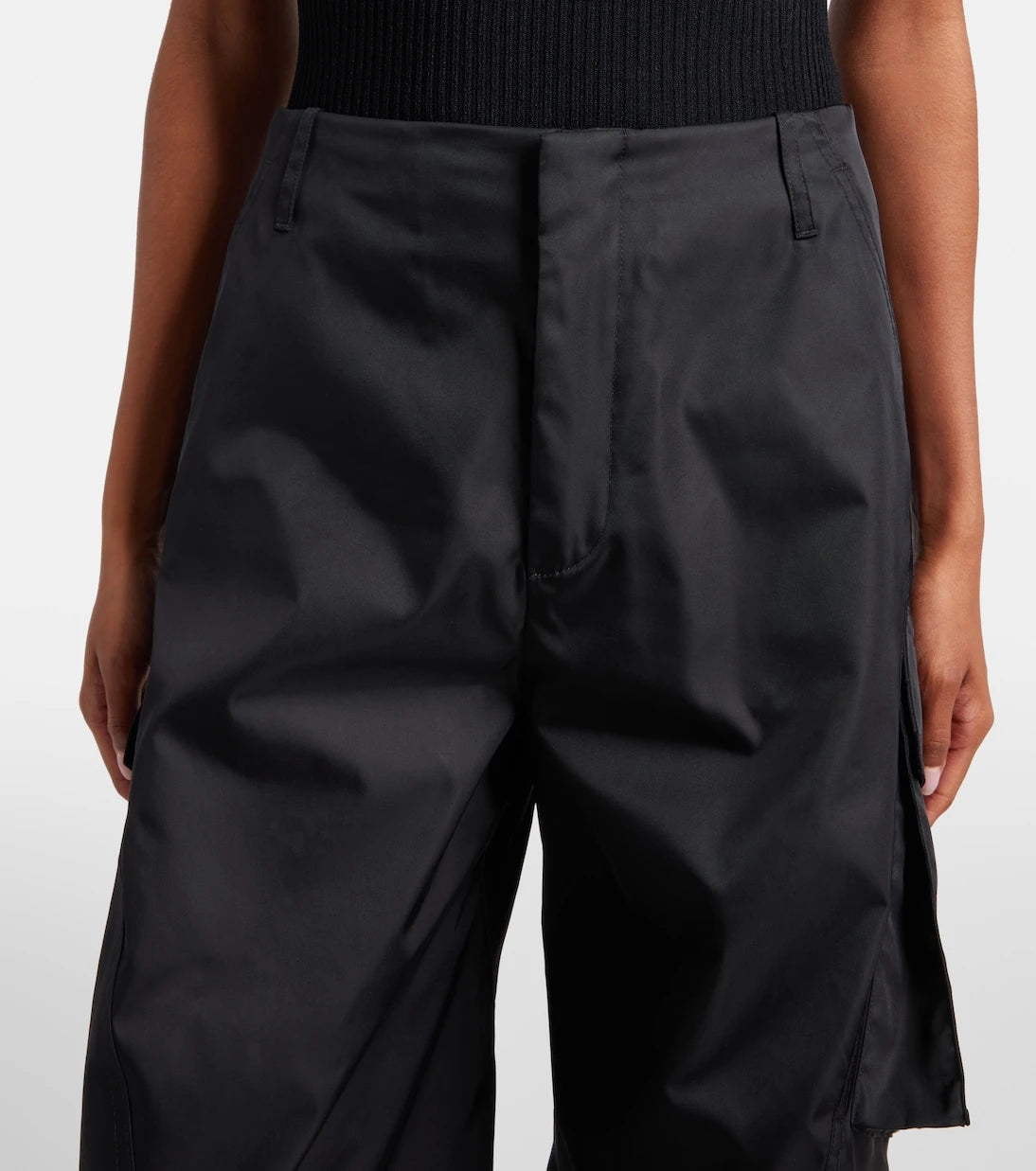 Alaïa - Taffeta cargo pants
