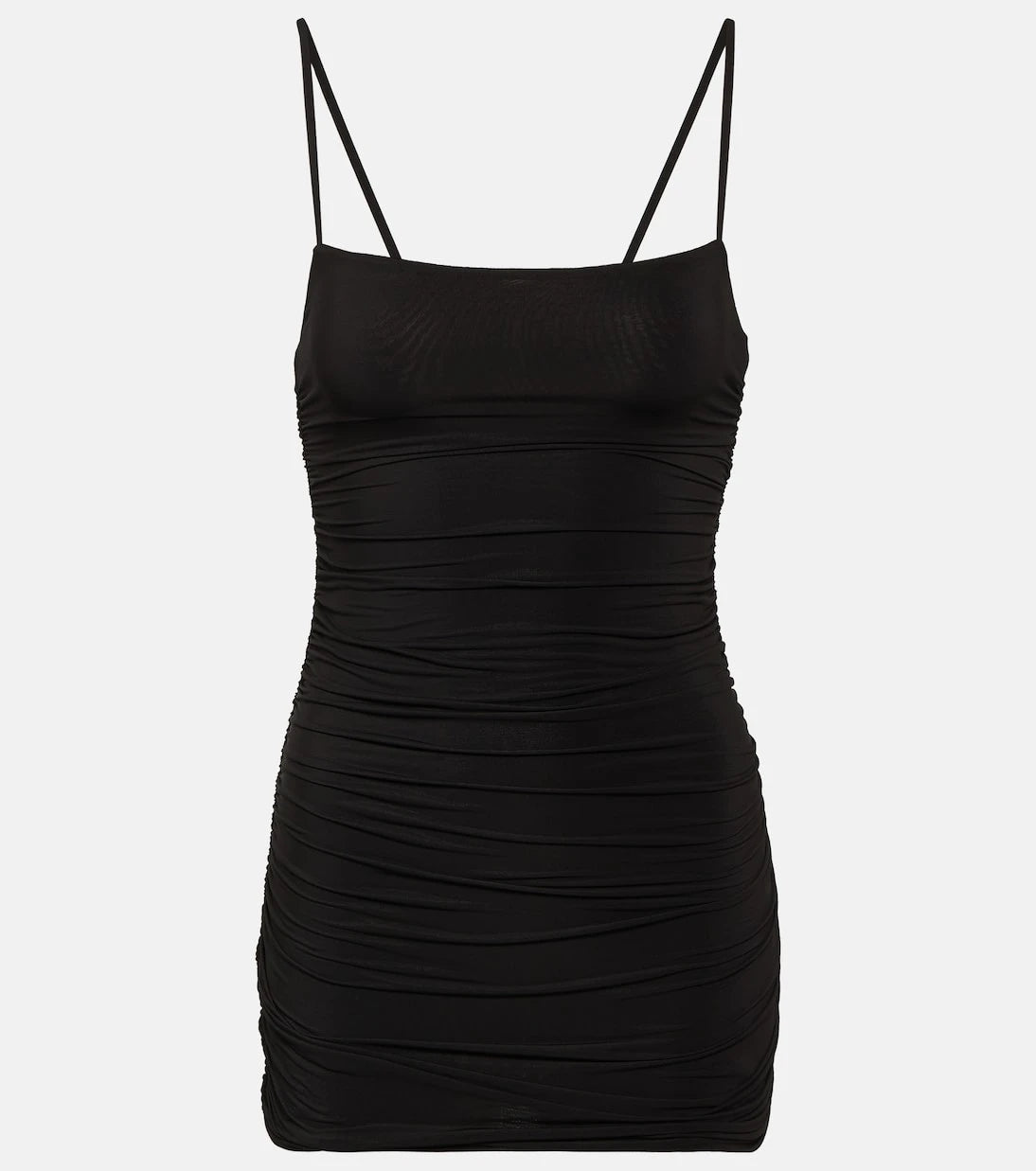Wardrobe.NYC - Ruched jersey minidress