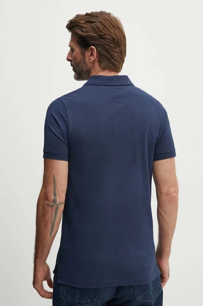 Tommy Jeans Yakalı Pamuklu Tişört
