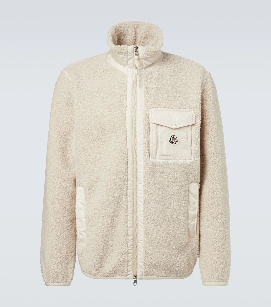 Moncler - Fleece zip-up cardigan