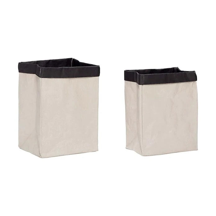 Hübsch Landromat Depolama Sepeti 38 x 25 x 50 / 39 x 34 x 55 cm (2 adet)