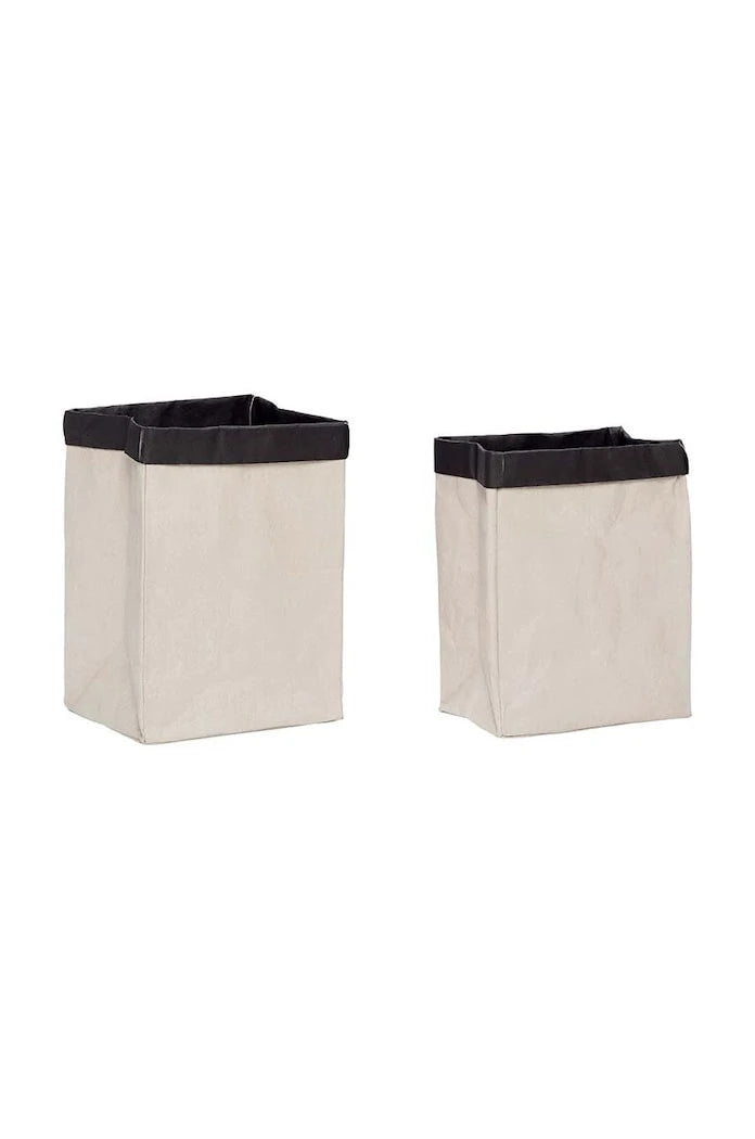 Hübsch Landromat Depolama Sepeti 38 x 25 x 50 / 39 x 34 x 55 cm (2 adet)