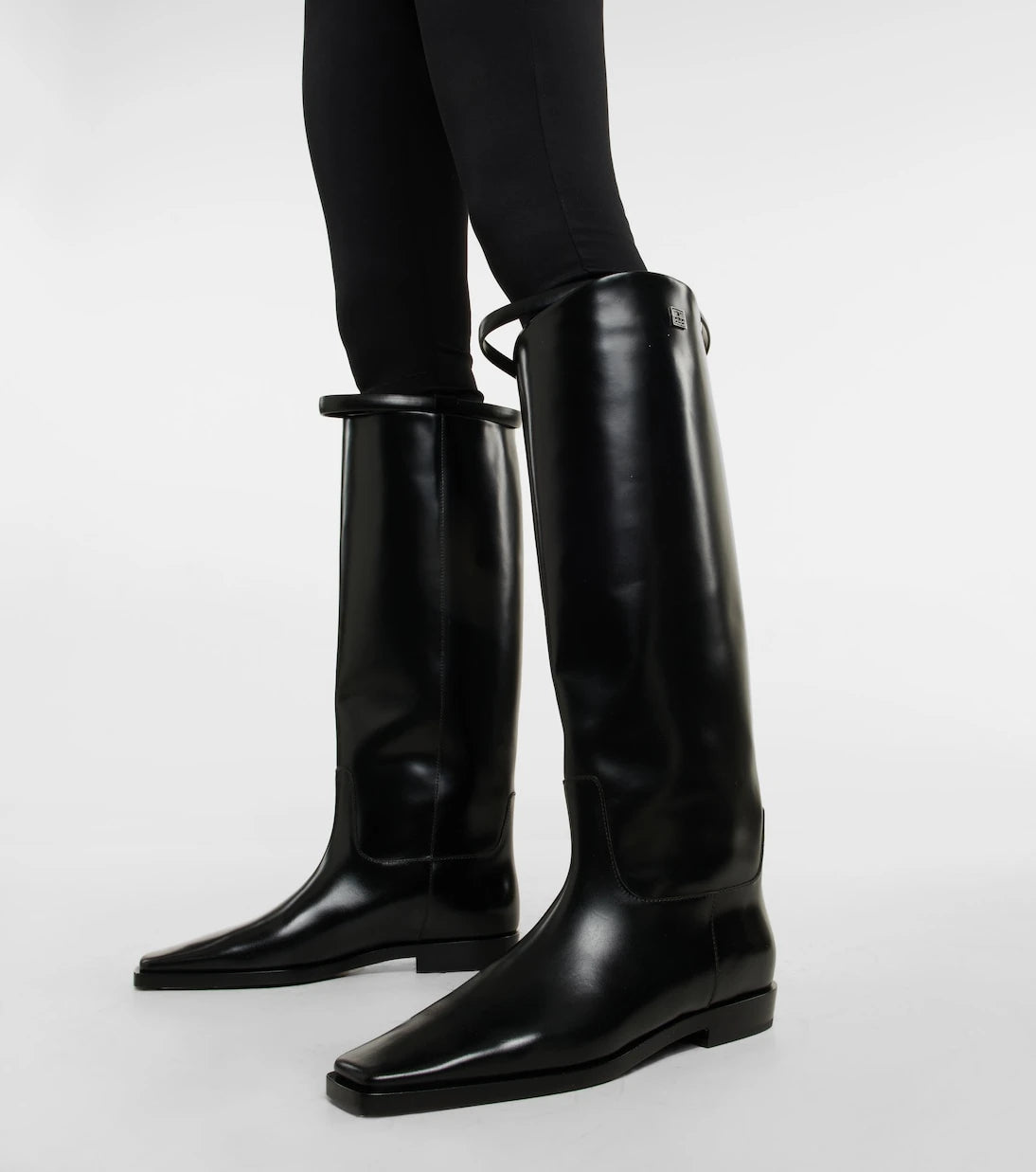 Toteme - Leather knee-high boots