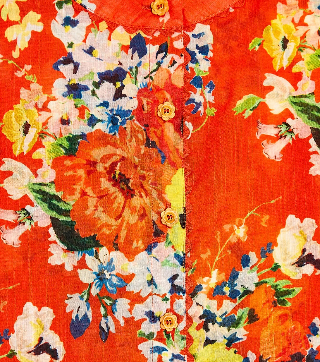 Zimmermann Kids - Alight floral cotton top