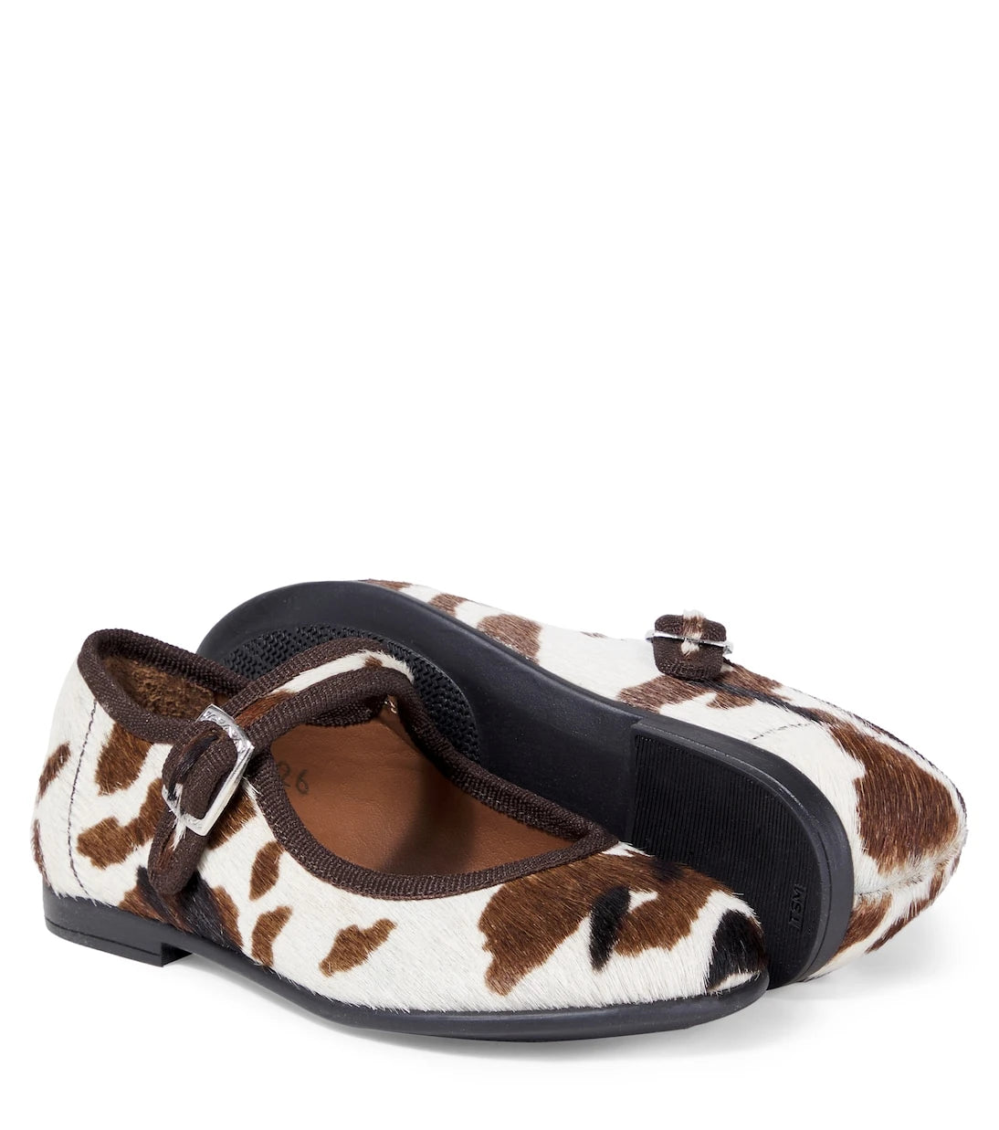 PèPè - Calf hair Mary Jane flats