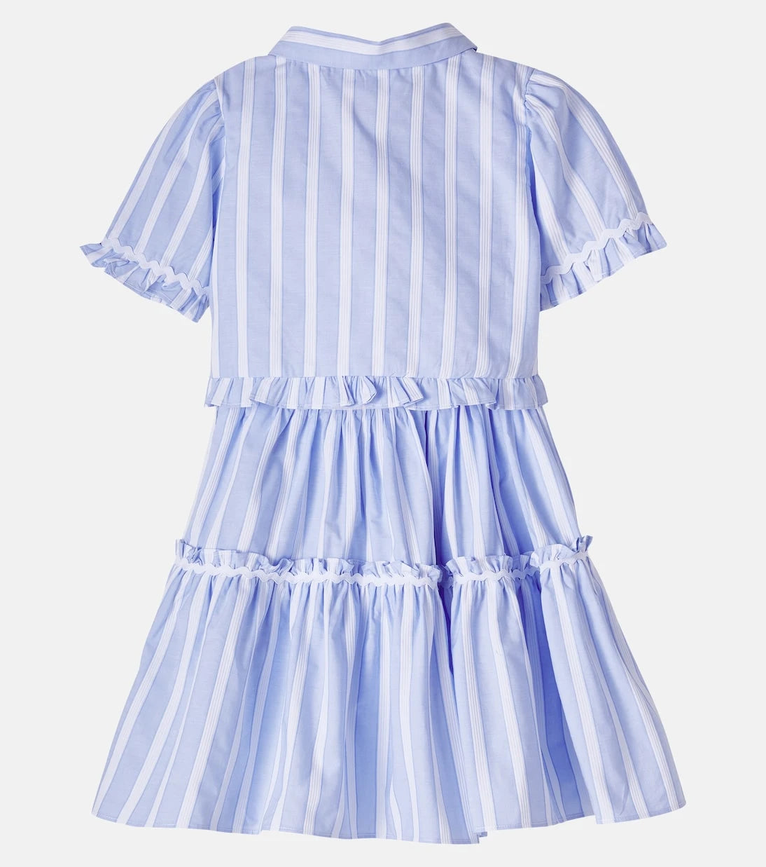 Patachou - Striped cotton shirt and skirt set