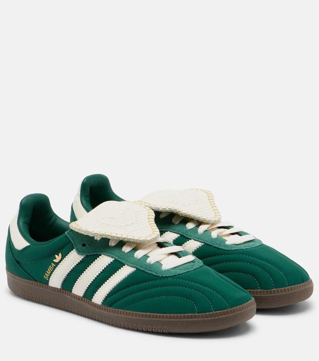 Adidas - Samba LT suede-trimmed sneakers