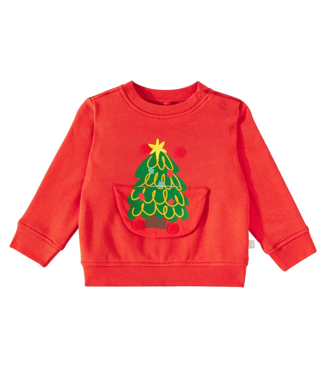 Stella McCartney Kids - سويت شيرت أطفال من جيرسيه القطن المطبوع