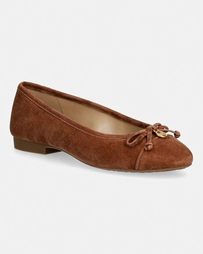 MICHAEL Michael Kors балеринки от велур Piper Flex Ballet