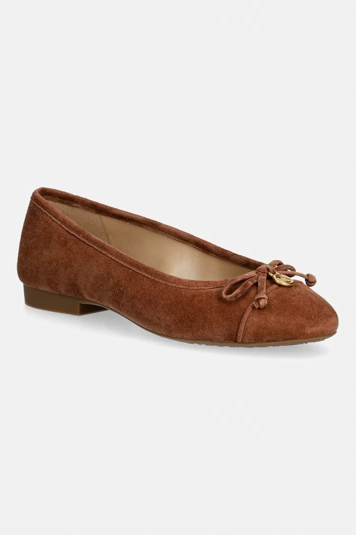 MICHAEL Michael Kors балеринки от велур Piper Flex Ballet