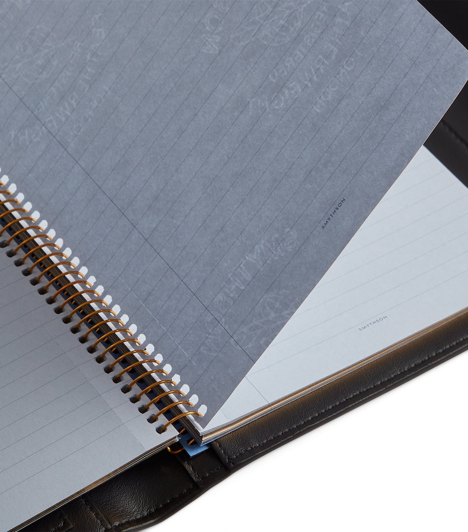 Leather Panama A5 Writing Folder