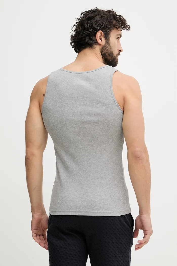 BOSS топ мъжки от памук TankTop3P RibClassic 3 броя