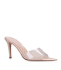Gianvito Rossi Nude Elle Mules 105