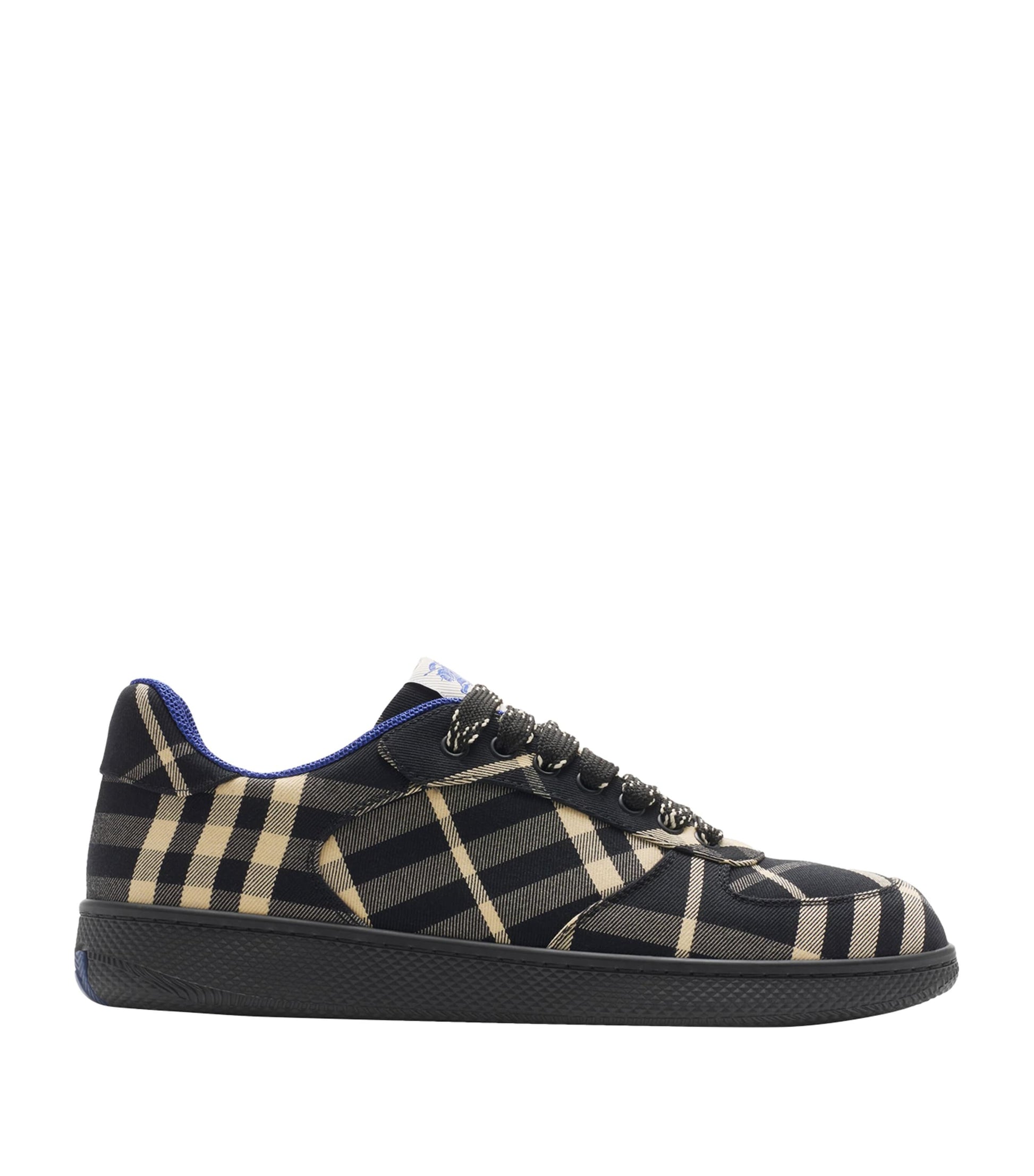 Burberry Black Check Terrace Sneakers
