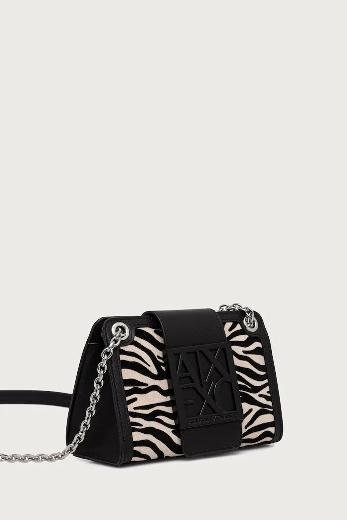 Armani Exchange suni süet kadın crossbody çanta