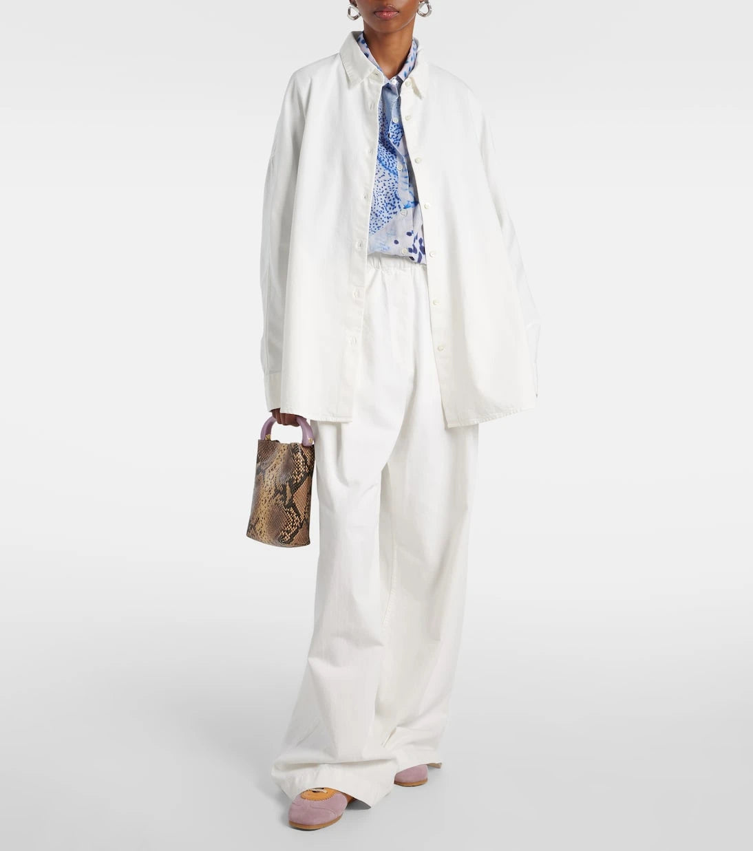 Dries Van Noten - Oversized denim shirt