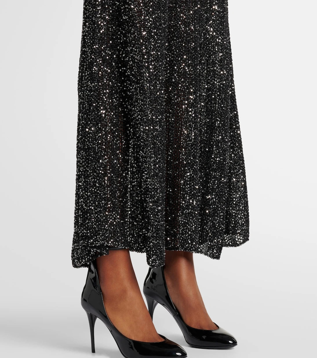 Alaïa - Sequined midi dress