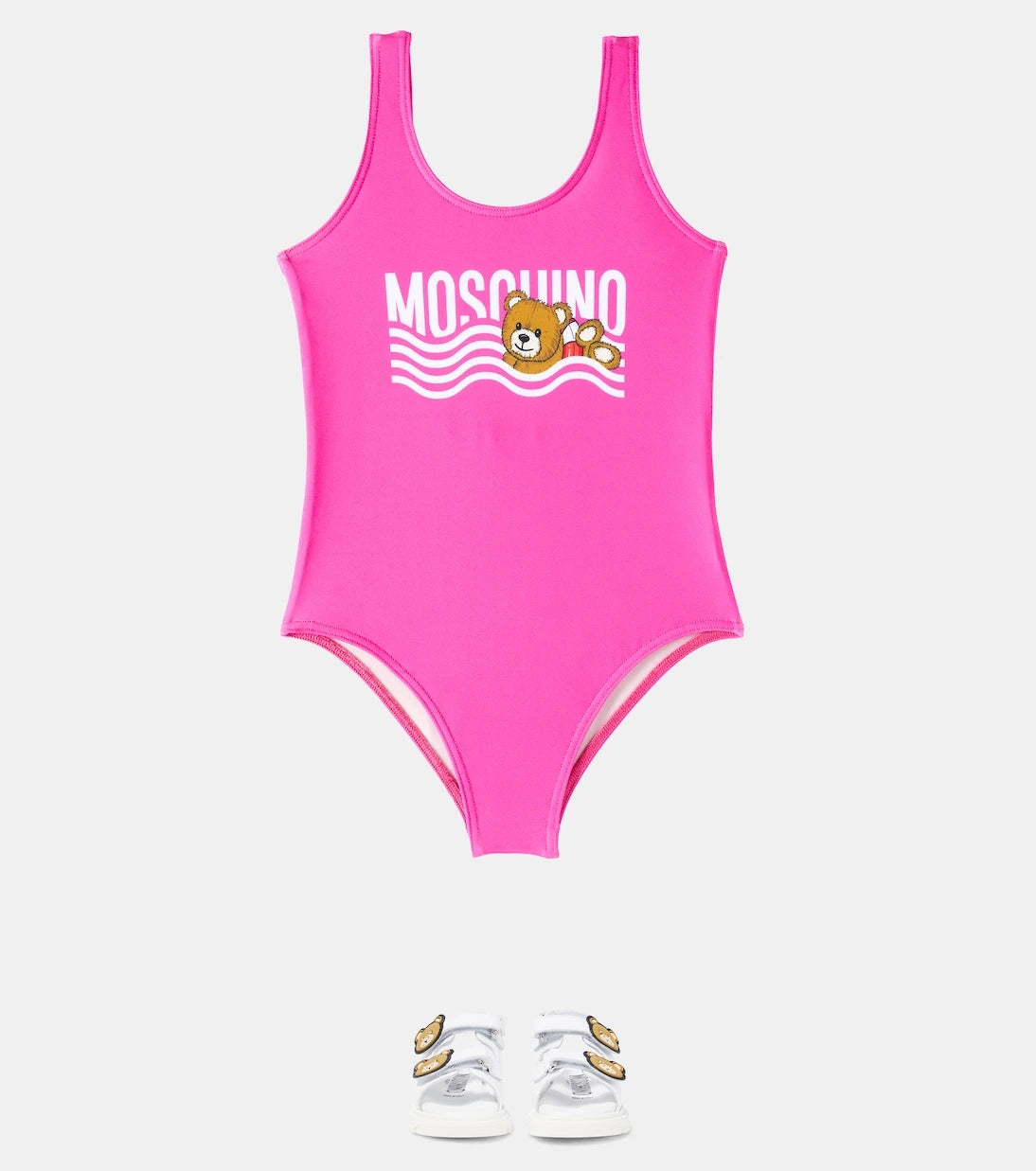 Moschino Kids - لباس سباحة مطبوع