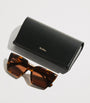 Max Mara Brown Acetate Cat-Eye SPARK7 Sunglasses