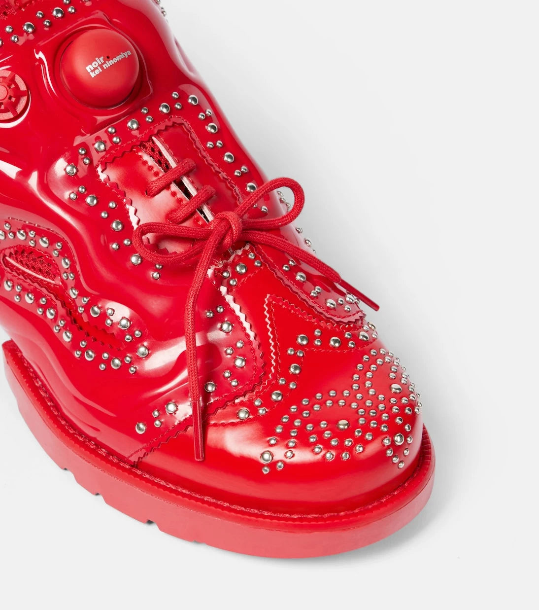 Noir Kei Ninomiya - x Reebok studded brogue sneakers