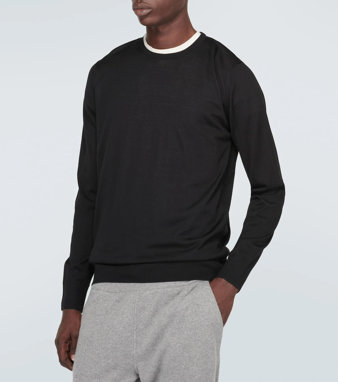 Loro Piana - Knitted virgin wool top