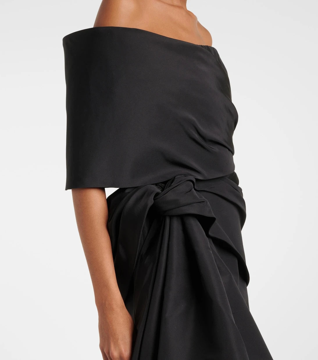 Oscar de la Renta - Asymmetric mini dress