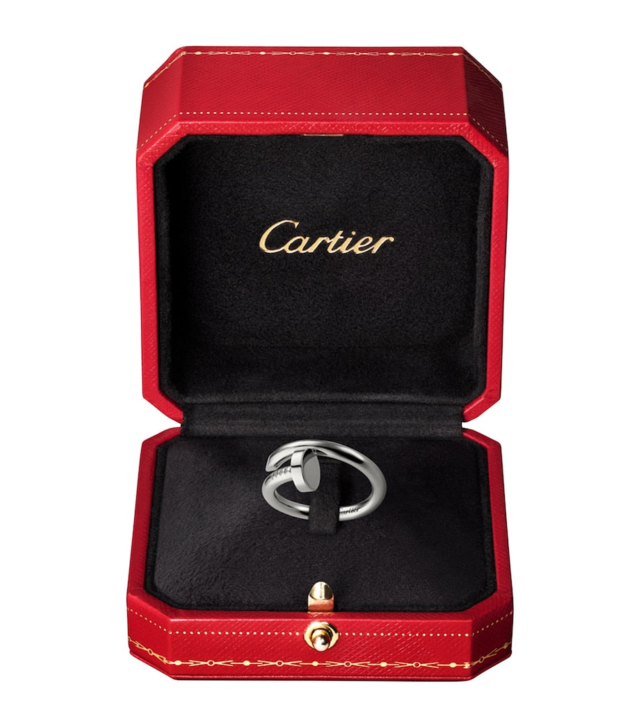 White Gold Juste un Clou Ring