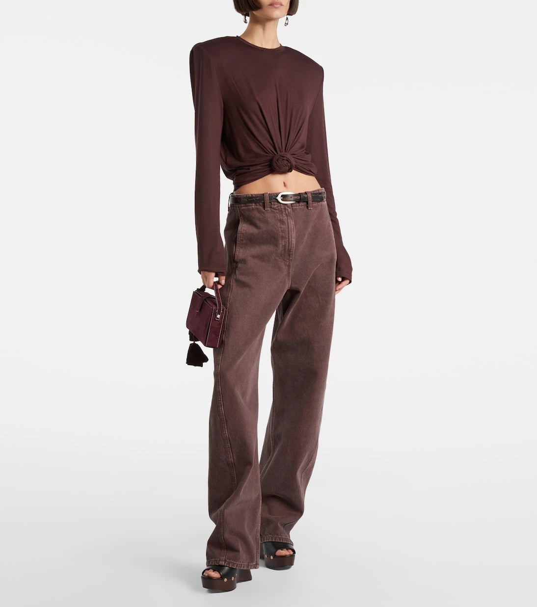 Magda Butrym - Cotton-blend top