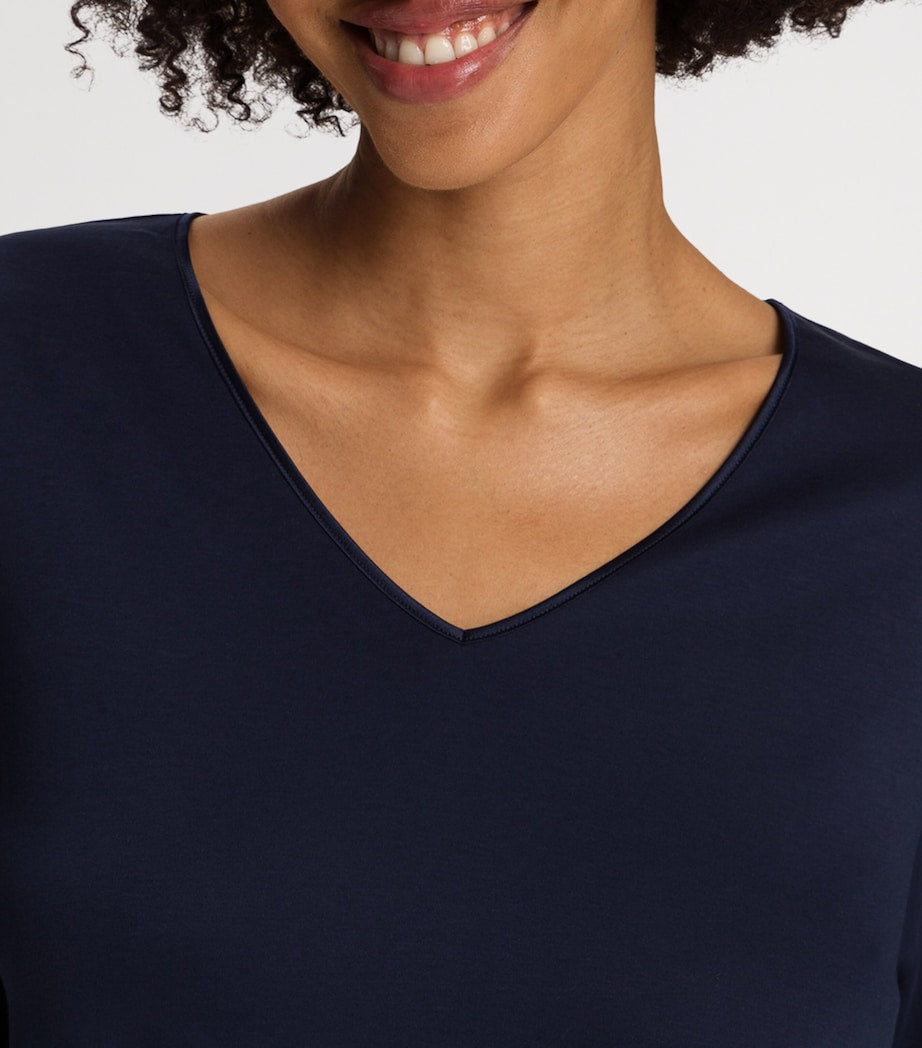 Navy Cotton Pyjama Set